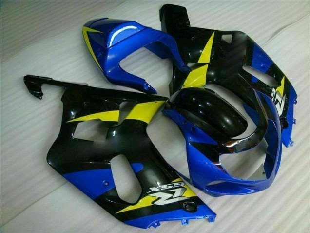 2001-2003 Blue Suzuki GSXR 600/750 Motorcycle Fairings 2001-2003 Blue Suzuki GSXR 600/750 Motorcycle Fairings
