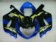 2001-2003 Blue Suzuki GSXR 600/750 Motorcycle Fairings 2001-2003 Blue Suzuki GSXR 600/750 Motorcycle Fairings