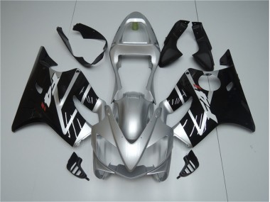 2001-2003 Silver Black Honda CBR600 F4i Motor Bike Fairings