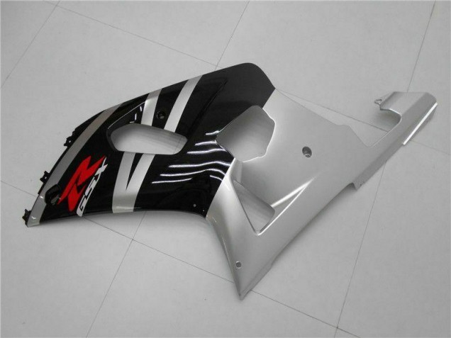 2001-2003 Silver Suzuki GSXR 600/750 Motorcycle Fairings Kits 2001-2003 Silver Suzuki GSXR 600/750 Motorcycle Fairings Kits
