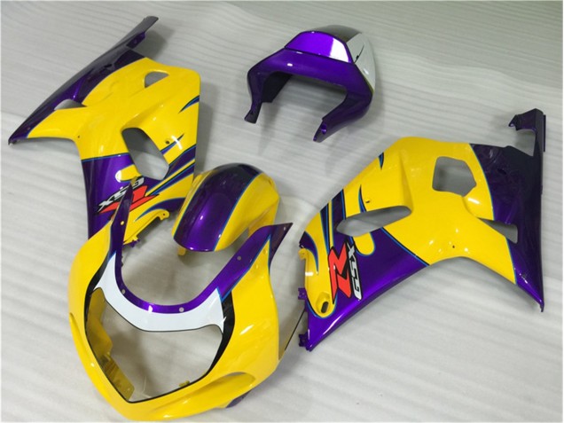 2001-2003 Yellow Suzuki GSXR 600/750 Replacement Motorcycle Fairings & Plastics 2001-2003 Yellow Suzuki GSXR 600/750 Replacement Motorcycle Fairings & Plastics
