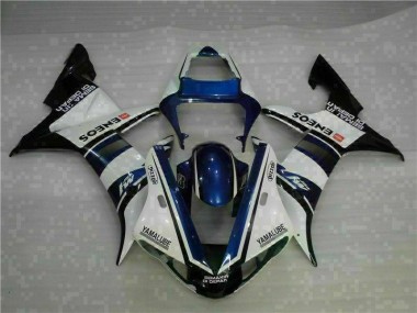 2002-2003 Black Yamaha YZF R1 Motorcycle Replacement Fairings