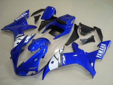 2002-2003 White Blue Yamaha YZF R1 Motor Bike Fairings