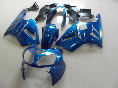 2002-2006 Blue OEM Style Kawasaki ZX12R Motorcycle Fairings