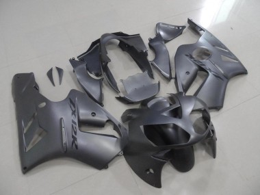 2002-2006 Matte Grey Kawasaki ZX12R Motorcycle Fairings Kit