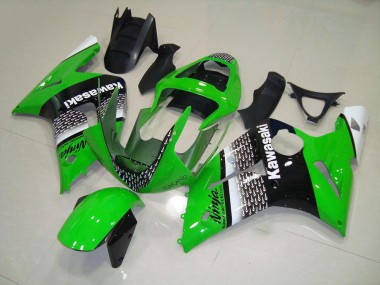 2003-2004 Green Nakano Kawasaki ZX6R Replacement Motorcycle Fairings