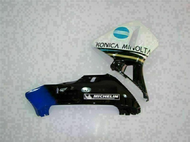 2003-2004 White Black Honda CBR600RR Motor Fairings 2003-2004 White Black Honda CBR600RR Motor Fairings