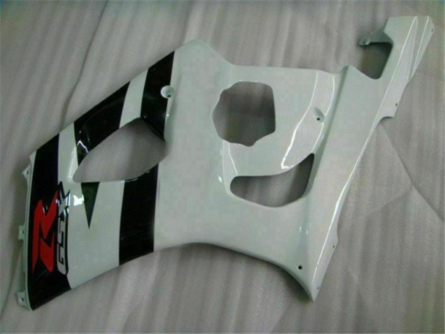 2003-2004 White Black Suzuki GSXR 1000 Motorcycle Fairings 2003-2004 White Black Suzuki GSXR 1000 Motorcycle Fairings