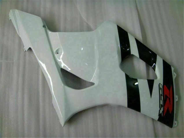 2003-2004 White Black Suzuki GSXR 1000 Motorcycle Fairings 2003-2004 White Black Suzuki GSXR 1000 Motorcycle Fairings