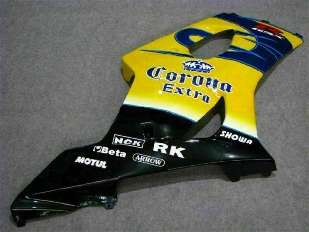 2003-2004 Yellow Blue Suzuki GSXR 1000 Bike Fairings 2003-2004 Yellow Blue Suzuki GSXR 1000 Bike Fairings