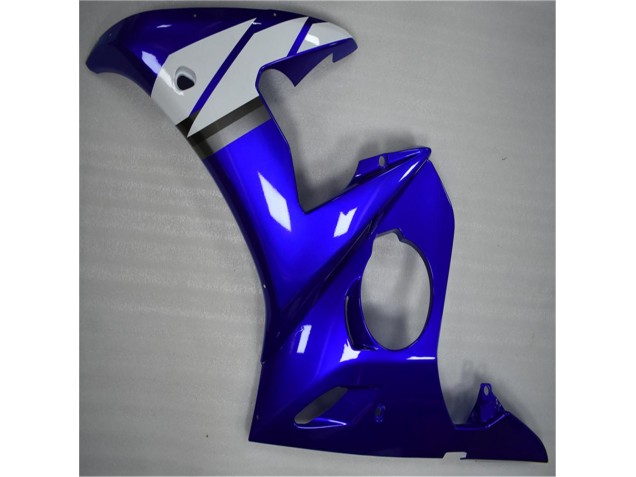 2003-2005 Blue White Yamaha YZF R6 Bike Fairings 2003-2005 Blue White Yamaha YZF R6 Bike Fairings