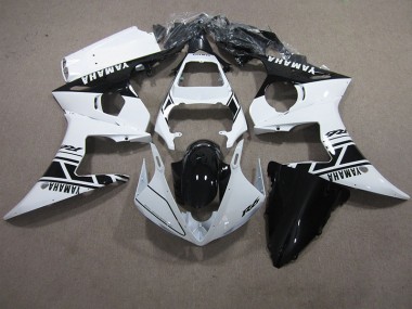 2003-2005 White Black Yamaha YZF R6 Motor Bike Fairings