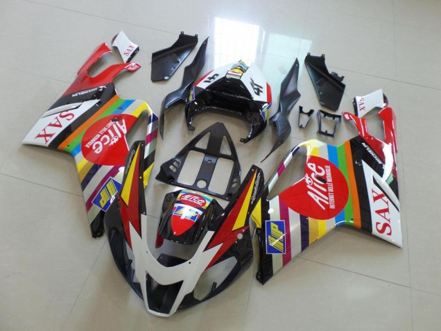 2003-2006 Colorfull Sax Aprilia RSV1000 Replacement Motorcycle Fairings 2003-2006 Colorfull Sax Aprilia RSV1000 Replacement Motorcycle Fairings