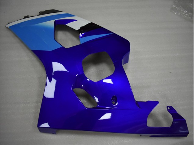 2004-2005 Blue White Suzuki GSXR 600/750 Bike Fairing Kit 2004-2005 Blue White Suzuki GSXR 600/750 Bike Fairing Kit