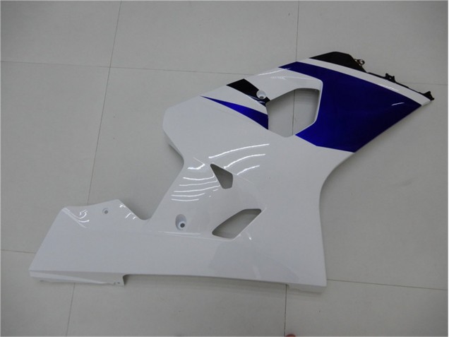 2004-2005 White Blue Suzuki GSXR 600/750 Replacement Motorcycle Fairings 2004-2005 White Blue Suzuki GSXR 600/750 Replacement Motorcycle Fairings