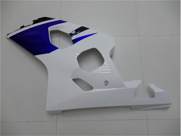 2004-2005 White Blue Suzuki GSXR 600/750 Replacement Motorcycle Fairings 2004-2005 White Blue Suzuki GSXR 600/750 Replacement Motorcycle Fairings