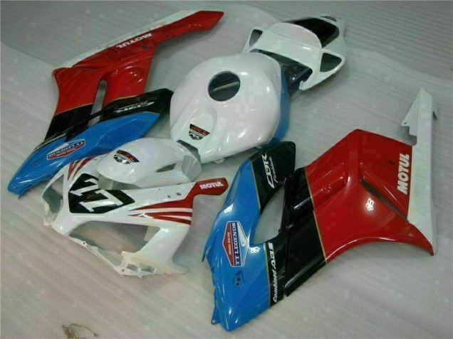 2004-2005 White Red 77 Honda CBR1000RR Motorcycle Fairing Kits 2004-2005 White Red 77 Honda CBR1000RR Motorcycle Fairing Kits