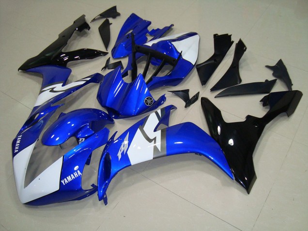 2004-2006 Blue Black White Yamaha YZF R1 Motorbike Fairing Kits 2004-2006 Blue Black White Yamaha YZF R1 Motorbike Fairing Kits