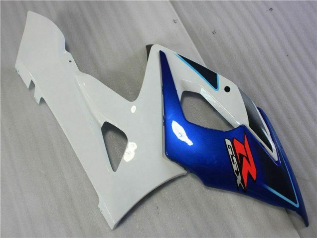 2005-2006 Black Blue White Suzuki GSXR 1000 Motorbike Fairing 2005-2006 Black Blue White Suzuki GSXR 1000 Motorbike Fairing