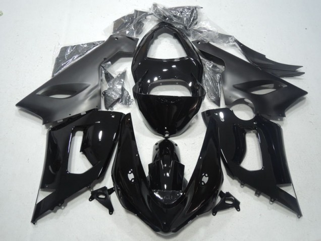 2005-2006 Black Kawasaki ZX6R Replacement Motorcycle Fairings & Bodywork 2005-2006 Black Kawasaki ZX6R Replacement Motorcycle Fairings & Bodywork