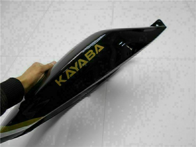 2005-2006 Black Kawasaki ZX6R Motorcycle Fairings 2005-2006 Black Kawasaki ZX6R Motorcycle Fairings