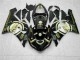 2005-2006 Black Kawasaki ZX6R Motorcycle Fairings 2005-2006 Black Kawasaki ZX6R Motorcycle Fairings