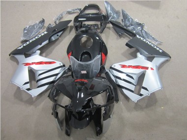 2005-2006 Black Red Honda CBR600RR Motorcycle Fairings