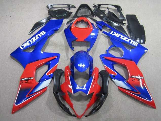 2005-2006 Blue Red Suzuki GSXR1000 Motorcycle Fairings 2005-2006 Blue Red Suzuki GSXR1000 Motorcycle Fairings