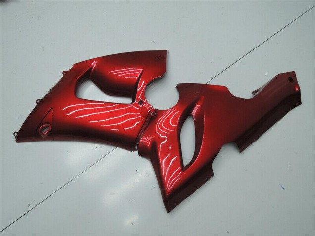 2005-2006 Candy Red Kawasaki ZX6R Motorcycle Fairing Kits 2005-2006 Candy Red Kawasaki ZX6R Motorcycle Fairing Kits