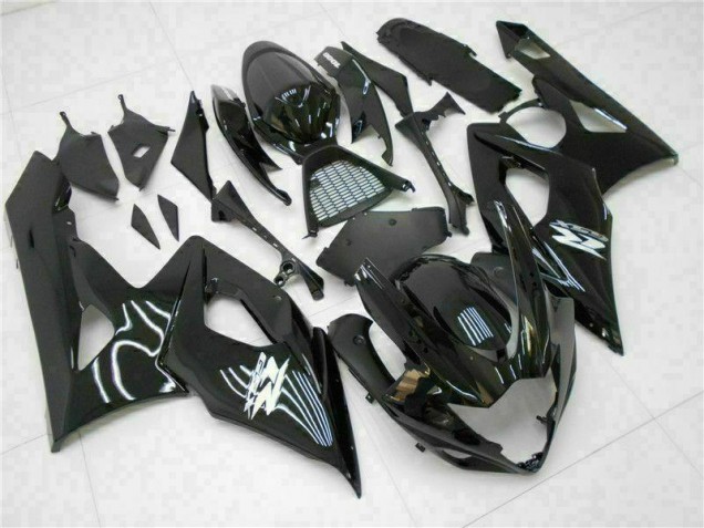 2005-2006 Glossy Black Suzuki GSXR 1000 Motor Fairings 2005-2006 Glossy Black Suzuki GSXR 1000 Motor Fairings