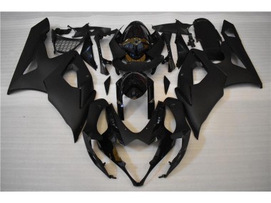 2005-2006 Glossy Matte Black Suzuki GSXR 1000 Motor Bike Fairings