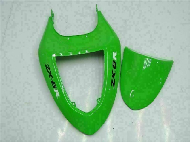 2005-2006 Green Kawasaki ZX6R Motorcycle Replacement Fairings 2005-2006 Green Kawasaki ZX6R Motorcycle Replacement Fairings
