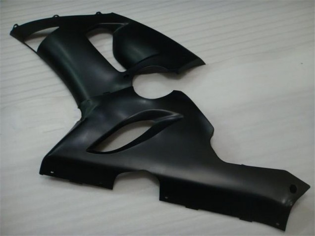 2005-2006 Matte Black Kawasaki ZX6R Bike Fairing 2005-2006 Matte Black Kawasaki ZX6R Bike Fairing