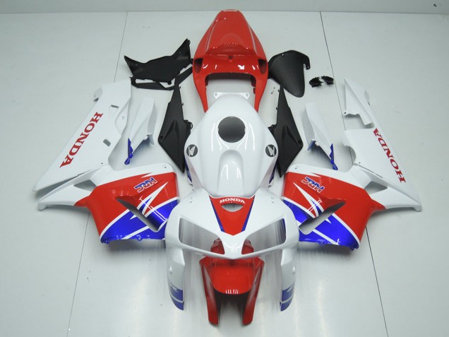 2005-2006 White HRC Honda CBR600RR Replacement Fairings 2005-2006 White HRC Honda CBR600RR Replacement Fairings