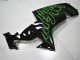 2006-2007 Black Green Flame Kawasaki ZX10R Motorcycle Fairing 2006-2007 Black Green Flame Kawasaki ZX10R Motorcycle Fairing