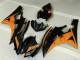 2006-2007 Black Orange Yamaha YZF R6 Motorcycle Fairing 2006-2007 Black Orange Yamaha YZF R6 Motorcycle Fairing