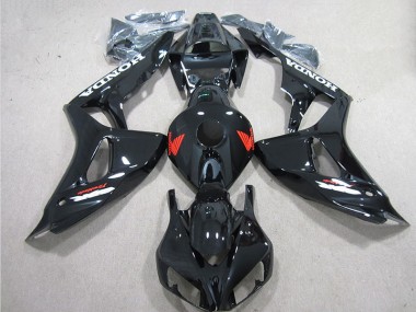 2006-2007 Black Red Fireblade Decal Honda CBR1000RR Motorcycle Fairings