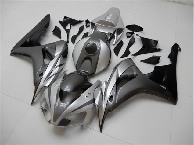 2006-2007 Black Silver Grey Honda CBR1000RR Motorcycle Bodywork 2006-2007 Black Silver Grey Honda CBR1000RR Motorcycle Bodywork