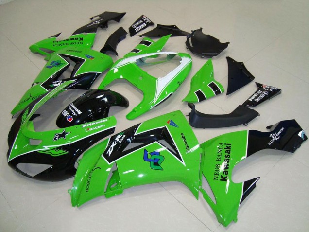 2006-2007 Green Kawasaki ZX10R Motorcycle Fairings 2006-2007 Green Kawasaki ZX10R Motorcycle Fairings