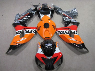 2006-2007 Orange Repsol Honda CBR1000RR Motorcycle Fairings