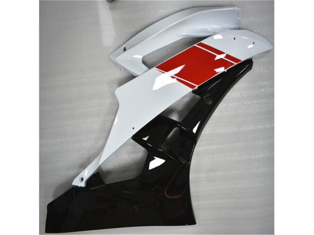 2006-2007 Red White Black Yamaha YZF R6 Moto Fairings 2006-2007 Red White Black Yamaha YZF R6 Moto Fairings