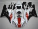 2006-2007 Red White Black Yamaha YZF R6 Moto Fairings 2006-2007 Red White Black Yamaha YZF R6 Moto Fairings