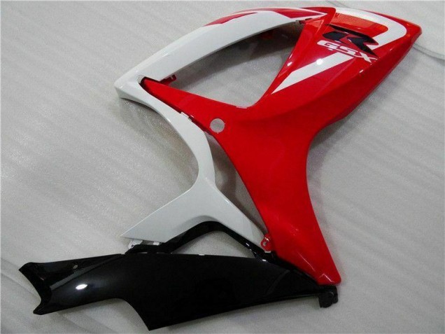 2006-2007 Red White Suzuki GSXR 600/750 Motorbike Fairing 2006-2007 Red White Suzuki GSXR 600/750 Motorbike Fairing