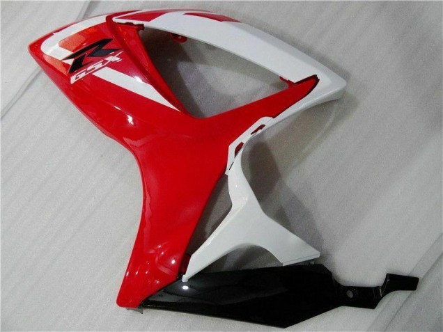 2006-2007 Red White Suzuki GSXR 600/750 Motorbike Fairing 2006-2007 Red White Suzuki GSXR 600/750 Motorbike Fairing