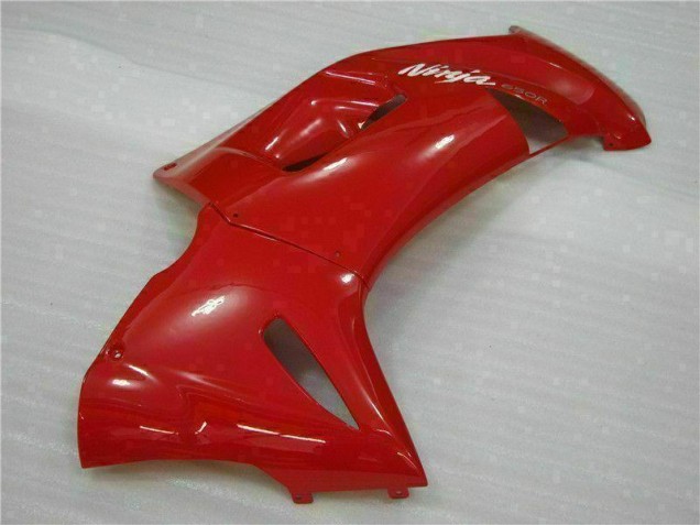 2006-2008 Glossy Red Kawasaki EX650 Motorbike Fairing 2006-2008 Glossy Red Kawasaki EX650 Motorbike Fairing