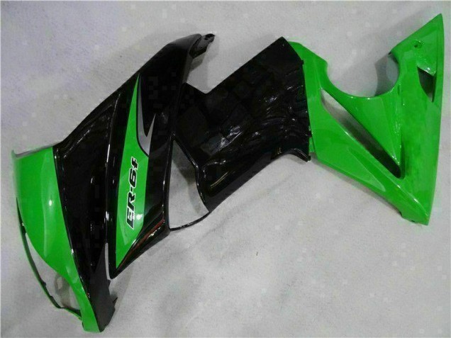 2006-2008 Green Black Kawasaki EX650 Bike Fairings & Bodywork 2006-2008 Green Black Kawasaki EX650 Bike Fairings & Bodywork