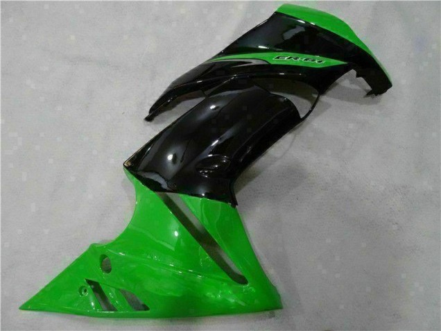 2006-2008 Green Black Kawasaki EX650 Bike Fairings & Bodywork 2006-2008 Green Black Kawasaki EX650 Bike Fairings & Bodywork