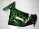 2006-2008 Green Flame Kawasaki EX650 Motorcycle Fairing Kits 2006-2008 Green Flame Kawasaki EX650 Motorcycle Fairing Kits
