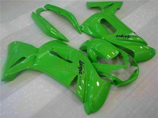 2006-2008 Green Kawasaki EX650 Bike Fairing 2006-2008 Green Kawasaki EX650 Bike Fairing