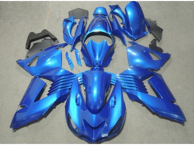 2006-2011 Blue Kawasaki ZX14R ZZR1400 Motorcycle Fairings